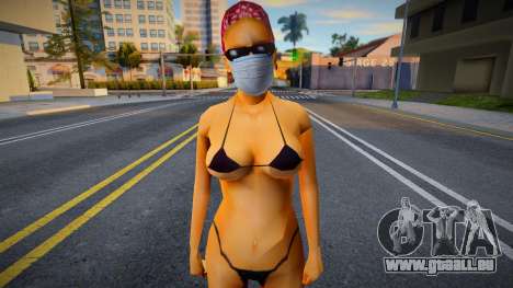 Wfyro dans un masque de protection pour GTA San Andreas