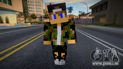 Minecraft Boy Skin 12 pour GTA San Andreas