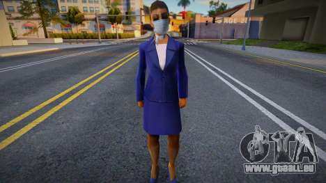 Wfystew dans un masque de protection pour GTA San Andreas