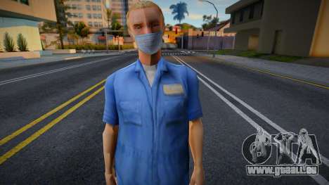 Dwayne dans un masque de protection pour GTA San Andreas