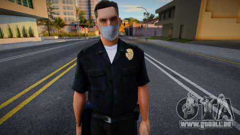 Lapd1 dans un masque de protection pour GTA San Andreas