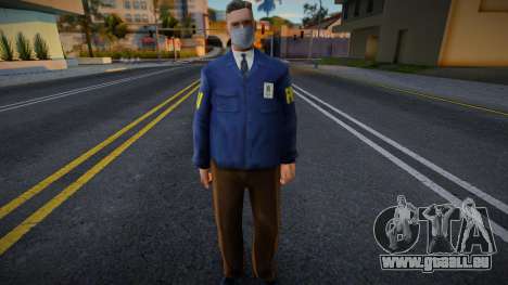 FBI en masque de protection pour GTA San Andreas