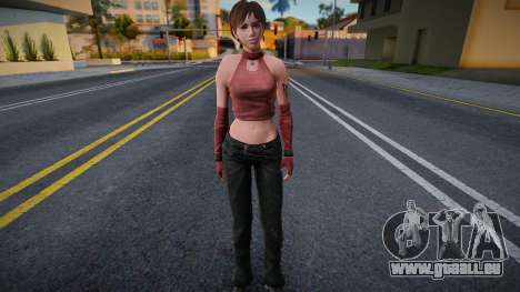 RE0 Rebecca Chambers Leather Outfit für GTA San Andreas