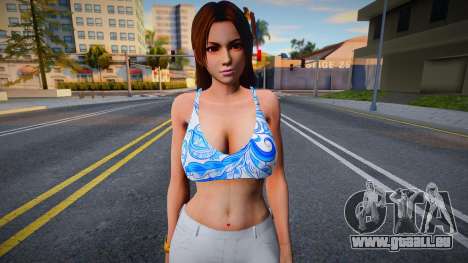 Mai Shiranui Casual 2 für GTA San Andreas