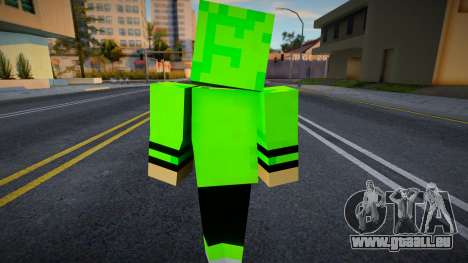Minecraft Boy Skin 16 pour GTA San Andreas