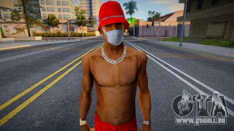 Bmydj dans un masque de protection pour GTA San Andreas