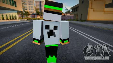 Minecraft Boy Skin 25 pour GTA San Andreas