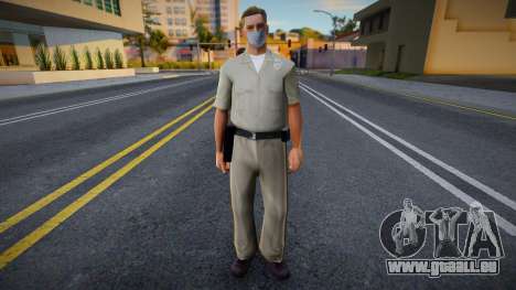 Lvpd1 in einer Schutzmaske für GTA San Andreas