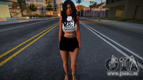 Girl in Chanel Clothes pour GTA San Andreas