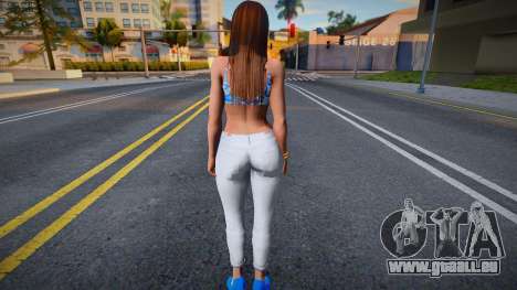 Mai Shiranui Casual 2 für GTA San Andreas