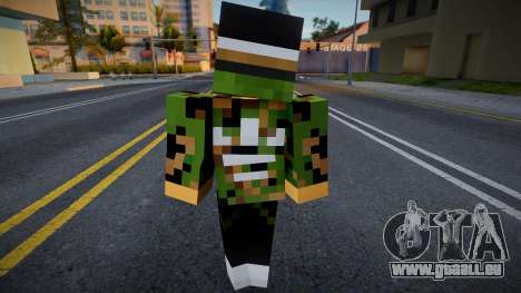 Minecraft Boy Skin 12 pour GTA San Andreas
