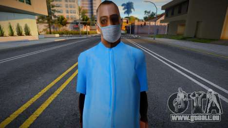 Bmybar in einer Schutzmaske für GTA San Andreas