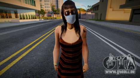 Ofyri dans un masque de protection pour GTA San Andreas