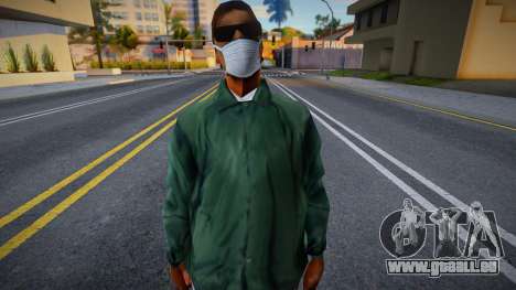 Ryder3 in einer Schutzmaske für GTA San Andreas