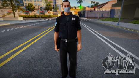 Sfpd1 in einer Schutzmaske für GTA San Andreas