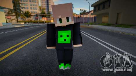 Minecraft Boy Skin 32 pour GTA San Andreas