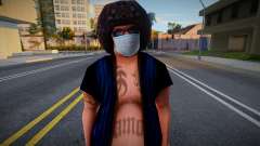 Smyst dans un masque de protection pour GTA San Andreas