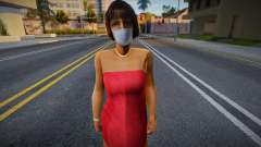 Hfyri in einer Schutzmaske für GTA San Andreas