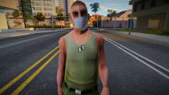 Wmyammo dans un masque de protection pour GTA San Andreas