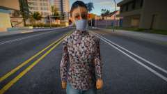 Sofost dans un masque de protection pour GTA San Andreas
