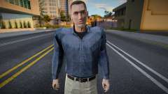 Roger - RE Outbreak Civilians Skin pour GTA San Andreas