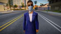 Wfystew dans un masque de protection pour GTA San Andreas