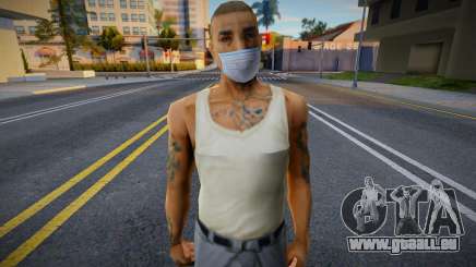 César dans un masque de protection pour GTA San Andreas