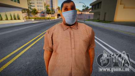 Big Bear dans un masque de protection pour GTA San Andreas