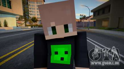 Minecraft Boy Skin 32 pour GTA San Andreas