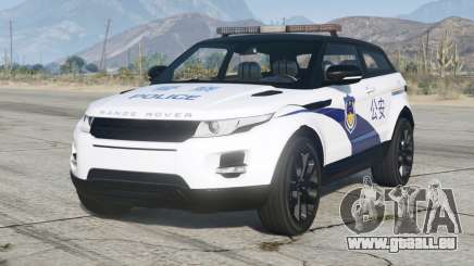 Range Rover Evoque Coupe 2012〡Chinesische Polizei v1.1 für GTA 5