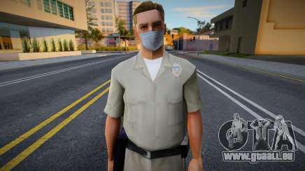 Lvpd1 dans un masque de protection pour GTA San Andreas
