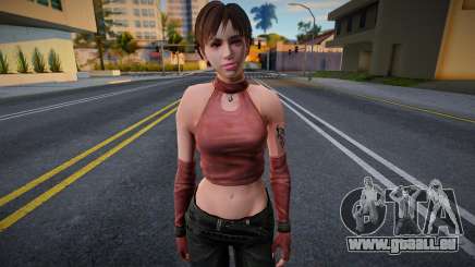 RE0 Rebecca Chambers Leather Outfit pour GTA San Andreas