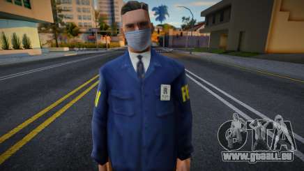 FBI in Schutzmaske für GTA San Andreas