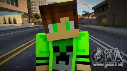 Minecraft Boy Skin 16 pour GTA San Andreas