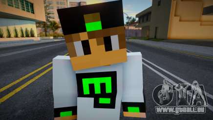 Minecraft Boy Skin 25 für GTA San Andreas