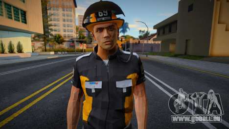 Employé du service d’incendie de Los Santos pour GTA San Andreas