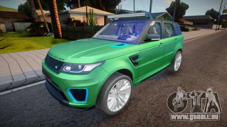 Range Rover Sport SVR 2016 Tun für GTA San Andreas