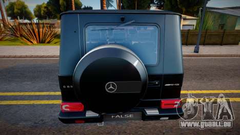Mercedes-Benz G65 AMG (Black Style) pour GTA San Andreas