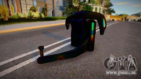 Iridescent Chrome Weapon - Jetpack pour GTA San Andreas