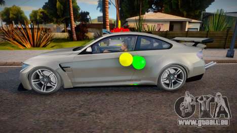 BMW M4 Tun pour GTA San Andreas