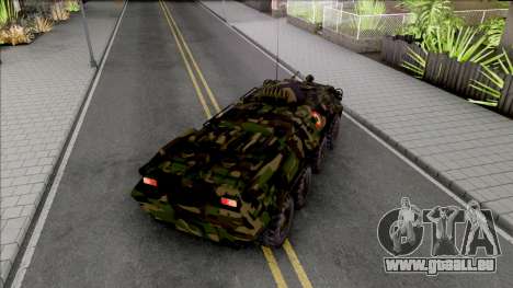 BTR-80 Armée roumaine pour GTA San Andreas