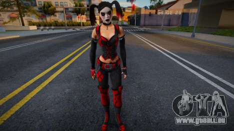 Harley Quinn Skin From Batman Arkahm City für GTA San Andreas