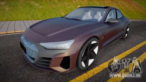 Audi e-tron GT 2018 für GTA San Andreas