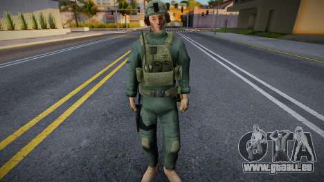 Nouvelle peau Swat 1 pour GTA San Andreas