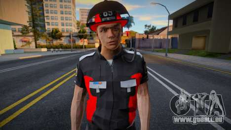 Mitarbeiter der Feuerwehr San Fierro für GTA San Andreas