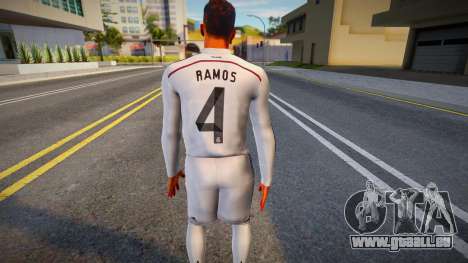 Sergio Ramos - Real Madrid Home 14-15 pour GTA San Andreas