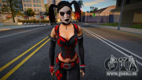 Harley Quinn Skin From Batman Arkahm City pour GTA San Andreas