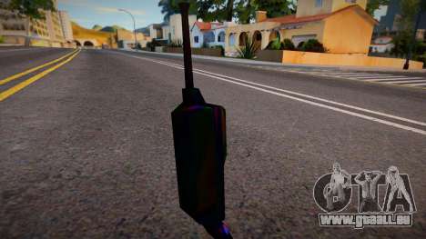 Iridescent Chrome Weapon - Cellphone für GTA San Andreas