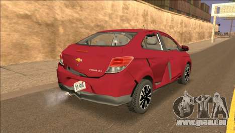 Chevrolet Prisma LTZ 1.4 2015 pour GTA San Andreas