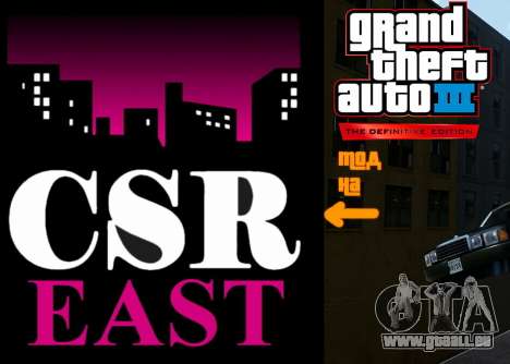 CSR East statt Game FM